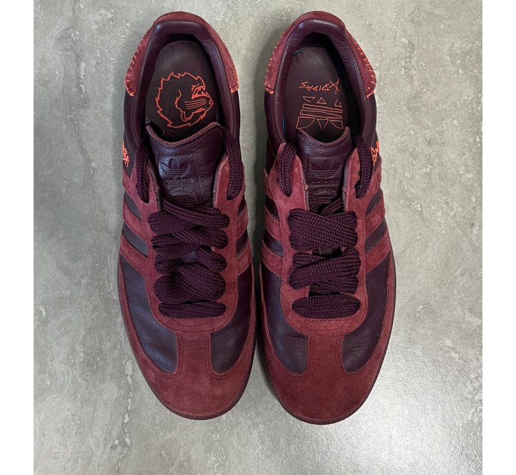 Adidas Samba Jonah Hill Maroon Sz 10
