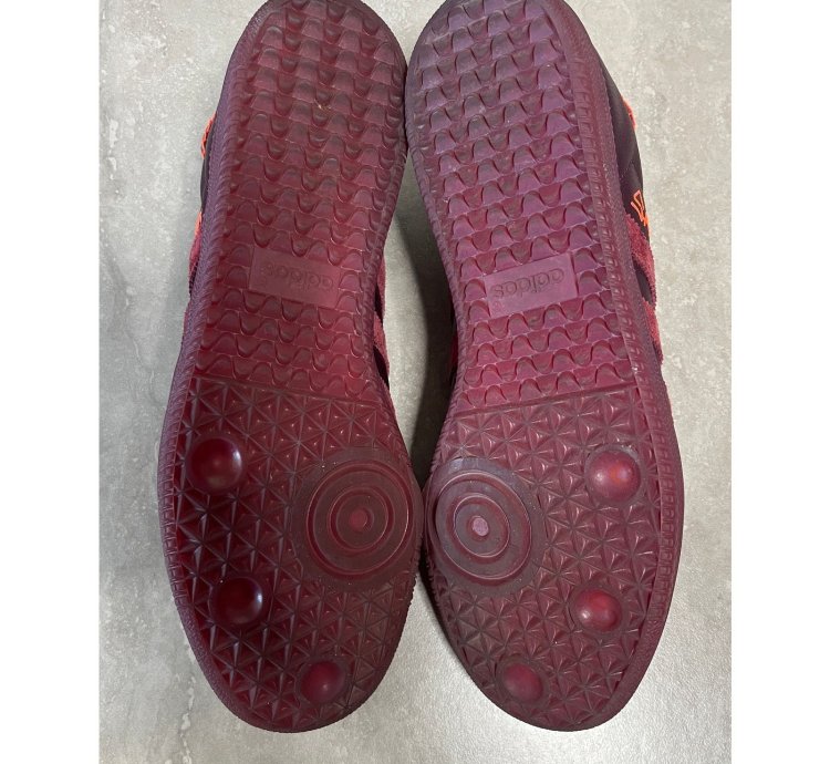 Adidas Samba Jonah Hill Maroon Sz 10
