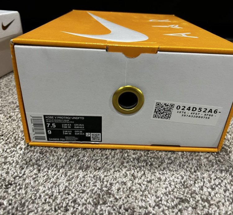 Kobe 5 Protro Undefeated