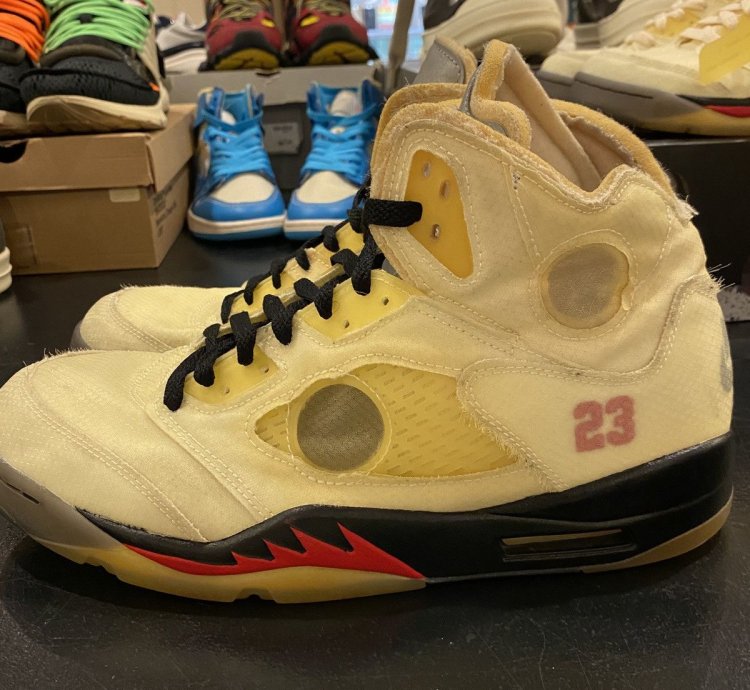 Nike Off-white Jordan 5 Sz 11