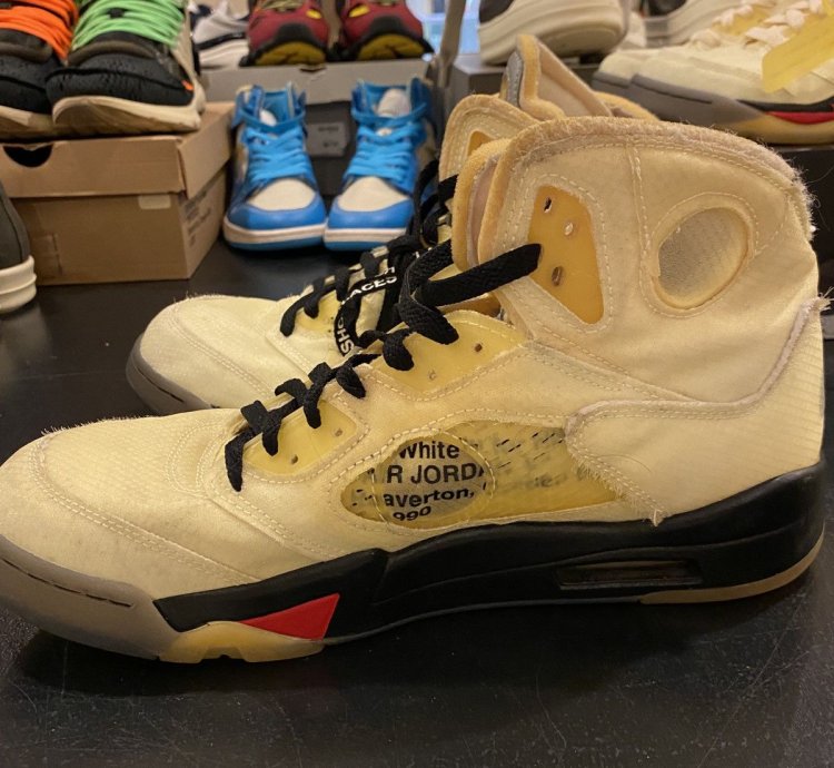 Nike Off-white Jordan 5 Sz 11