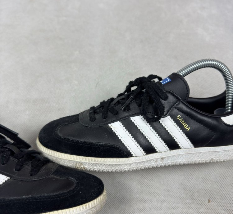 Adidas Samba Og B37294 Mens Black White Sneakers Shoes 5 5