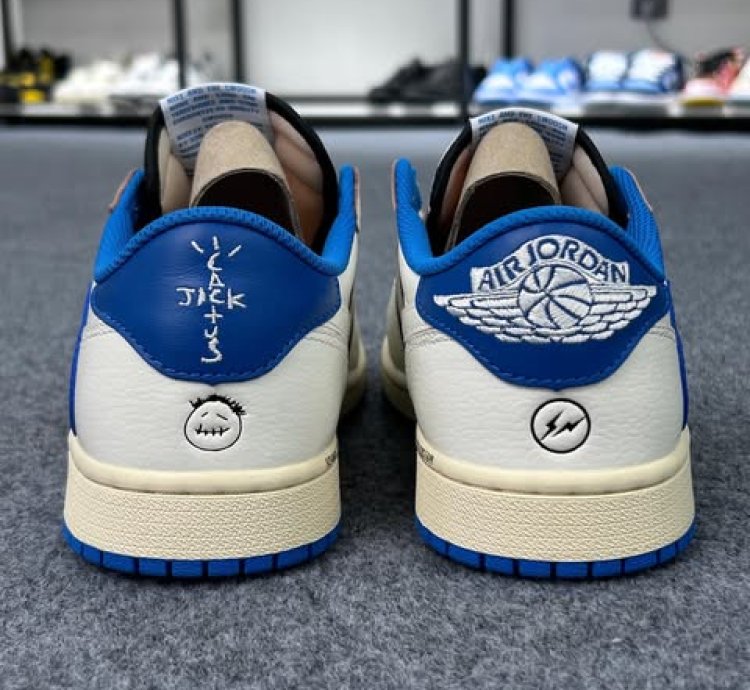 Fragment X Travls Sc0tt X Air Jordan 1 Low