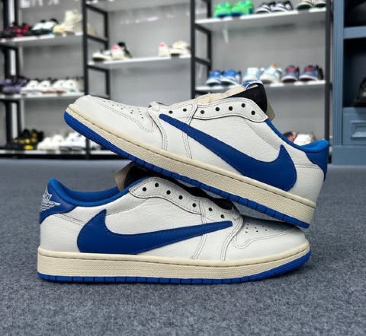 Fragment X Travls Sc0tt X Air Jordan 1 Low