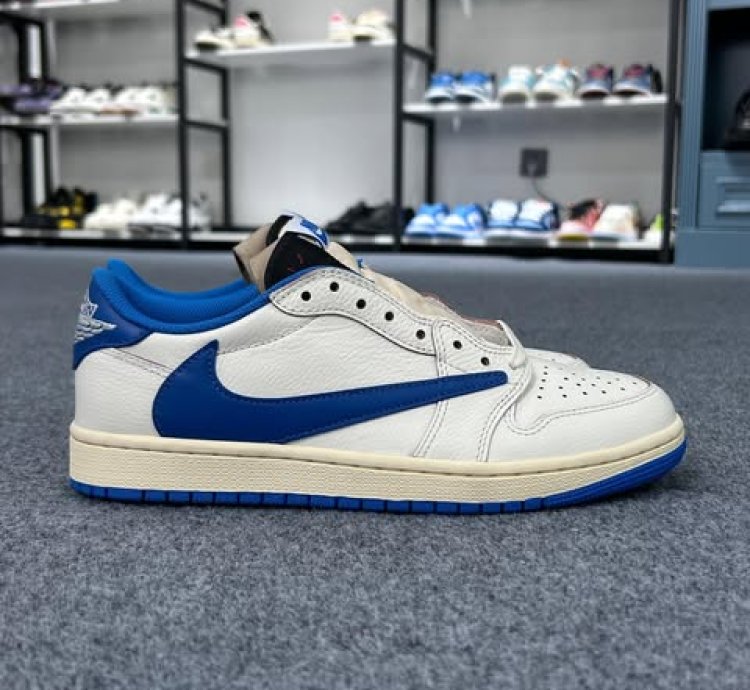 Fragment X Travls Sc0tt X Air Jordan 1 Low