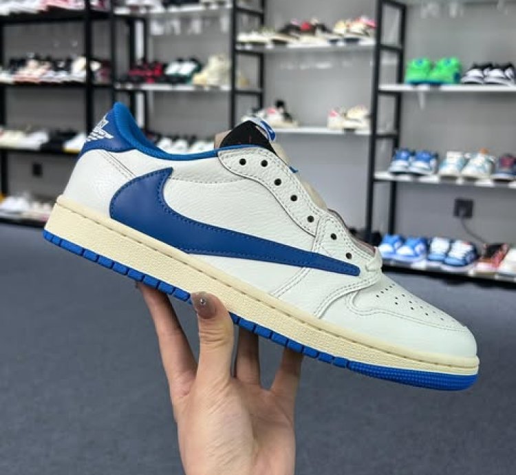 Fragment X Travls Sc0tt X Air Jordan 1 Low