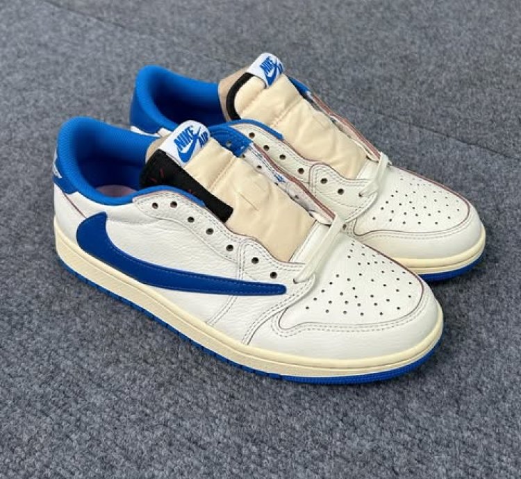 Fragment X Travls Sc0tt X Air Jordan 1 Low