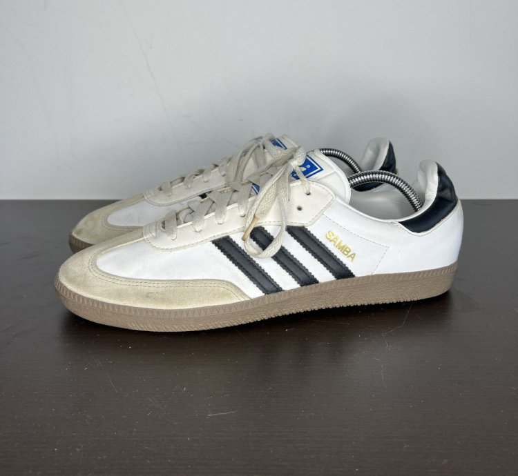 Adidas Samba Og B75806 Men Black White Sneakers Shoes 11 5