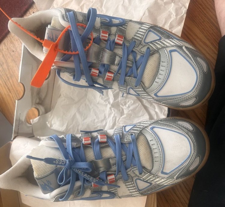 Nike Off-white Rubber University Blue Dunk