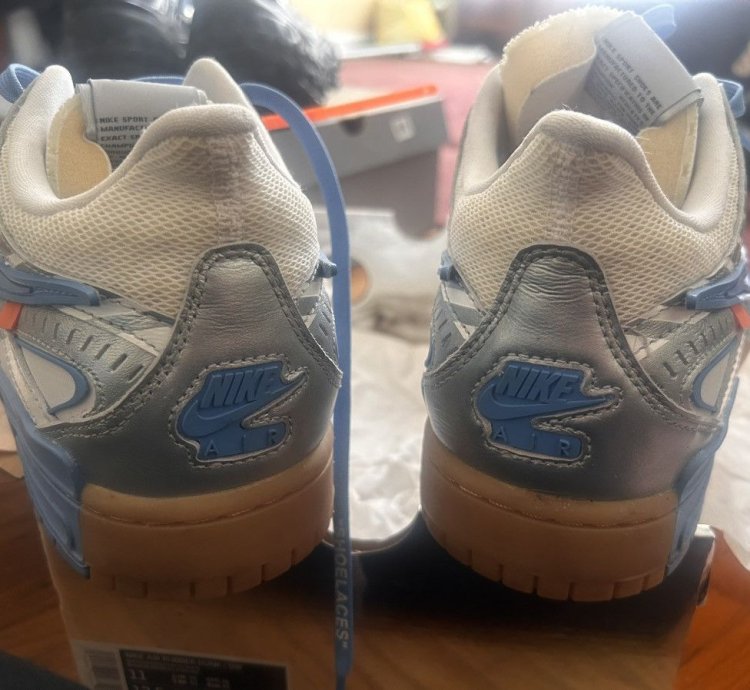 Nike Off-white Rubber University Blue Dunk