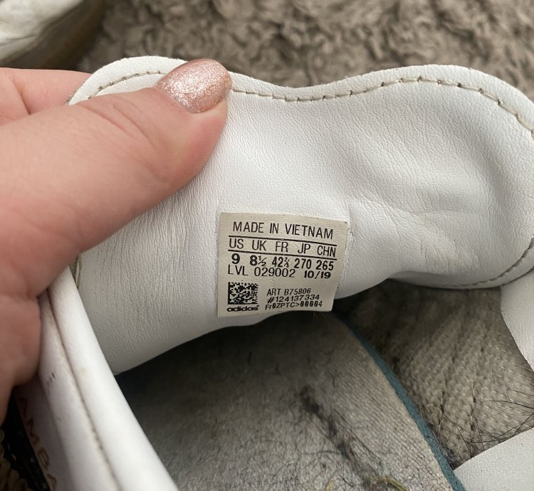 Adidas Samba Og Cloud White Sneakers Shoes