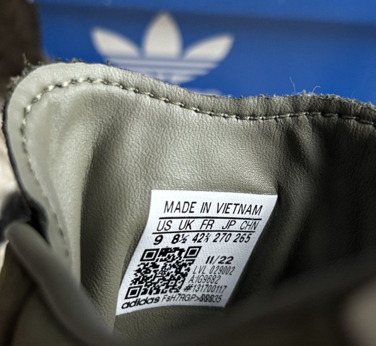 Adidas Samba Og Green Olive Sneakers Vintage