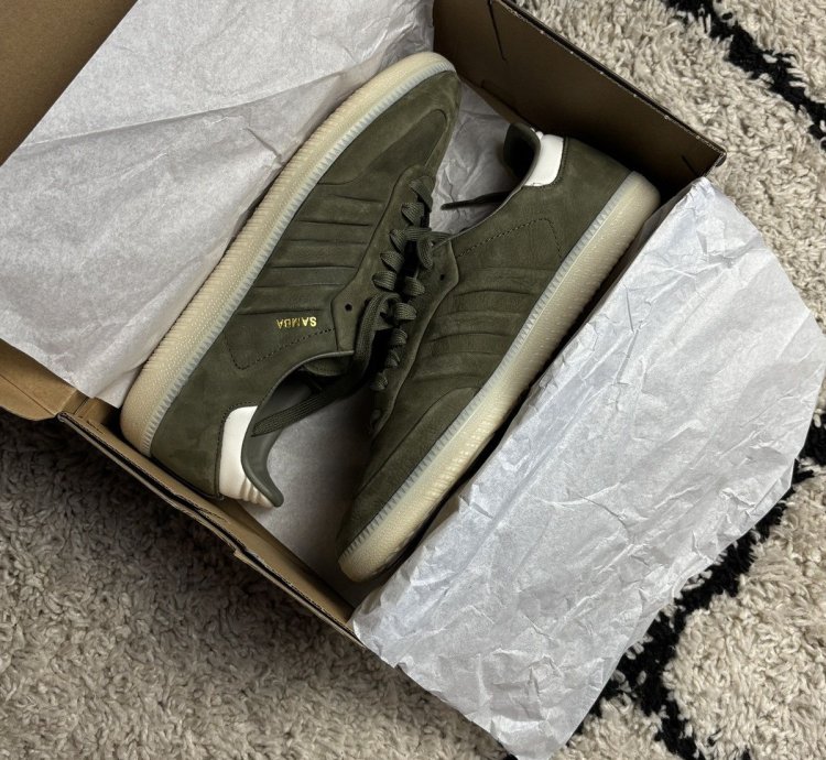 Adidas Samba Og Green Olive Sneakers Vintage