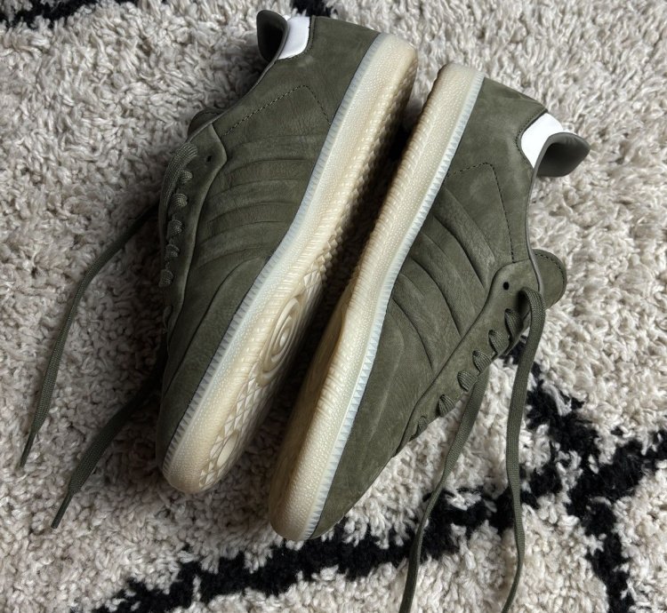 Adidas Samba Og Green Olive Sneakers Vintage