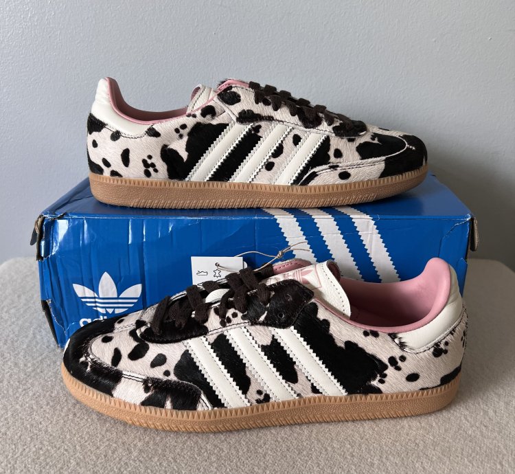 Adidas Samba Og In Cow Print