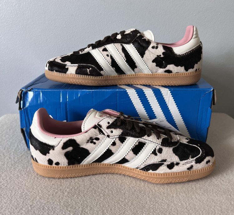 Adidas Samba Og In Cow Print