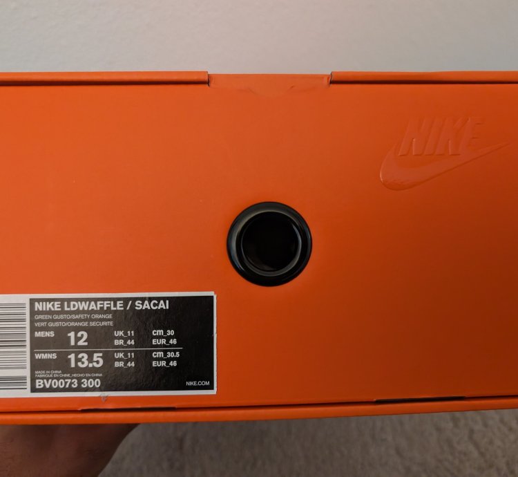 Nike Sacai Ld Waffle Green Gusto