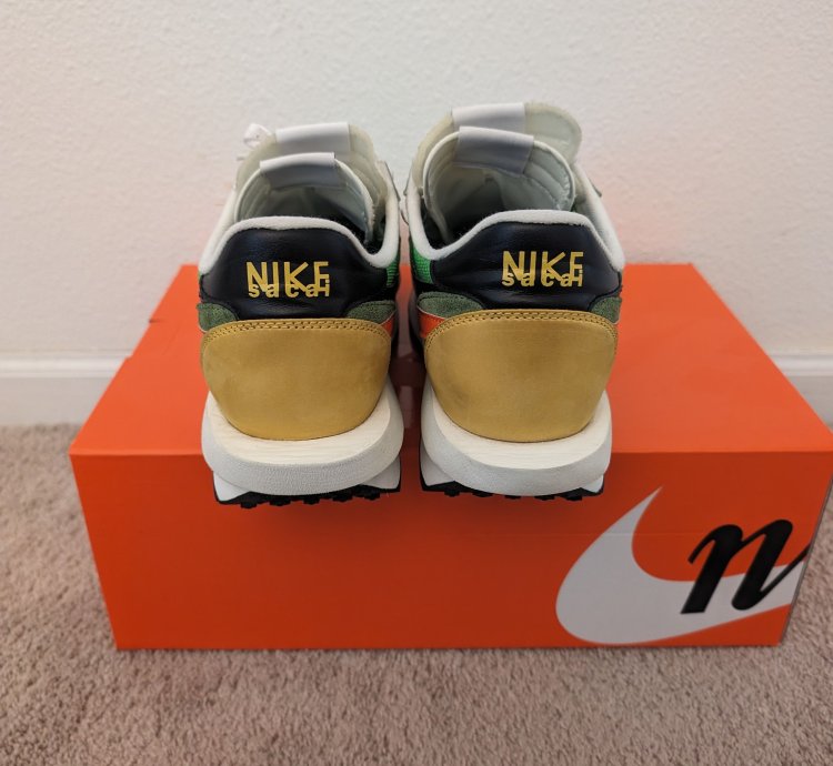 Nike Sacai Ld Waffle Green Gusto