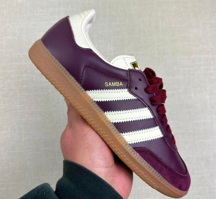 Adidas Samba Og Maroon Women 7