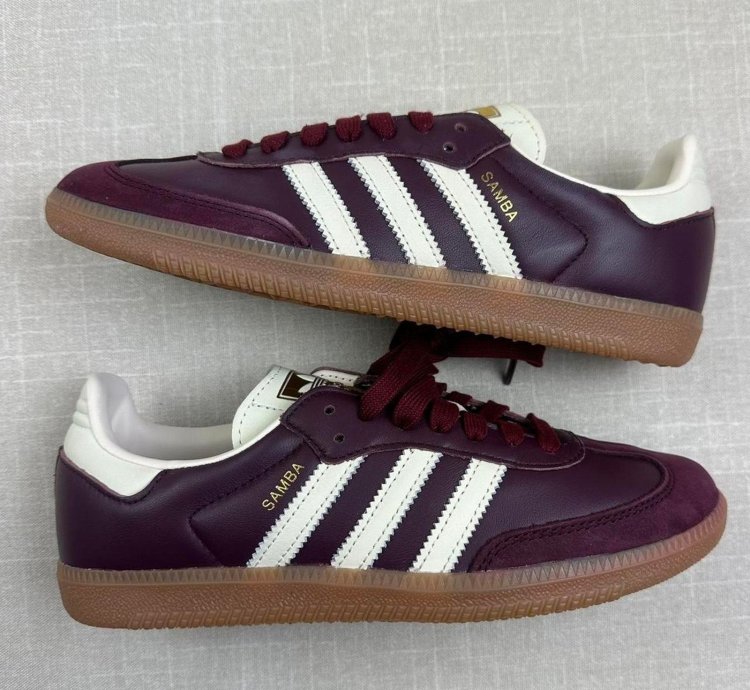 Adidas Samba Og Maroon Women 7