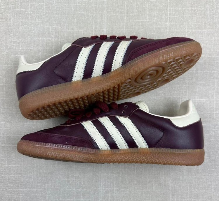 Adidas Samba Og Maroon Women 7