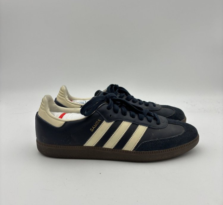 Adidas Samba Og Night Navy Gum Sneakers Shoes Men 8 5