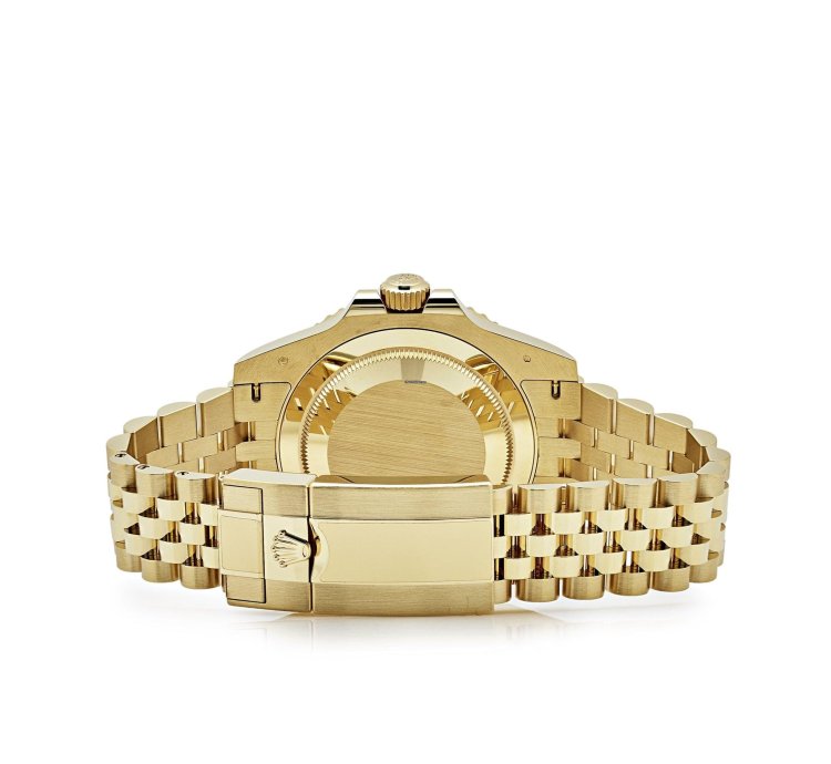 Rolex Gmt-master Ii 126718grnr Yellow Gold Black Dial Jubilee 2024