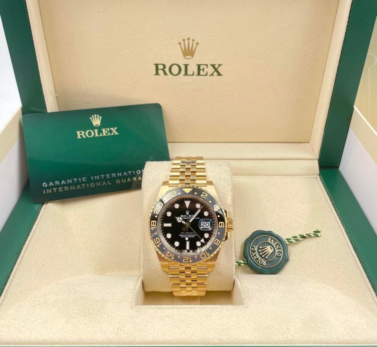 Rolex Gmt-master Ii 126718grnr Yellow Gold Jubilee Bracelet Unworn 2025