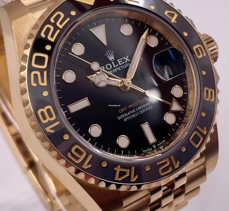 Rolex Gmt-master Ii 126718grnr Yellow Gold Jubilee Bracelet Unworn 2025