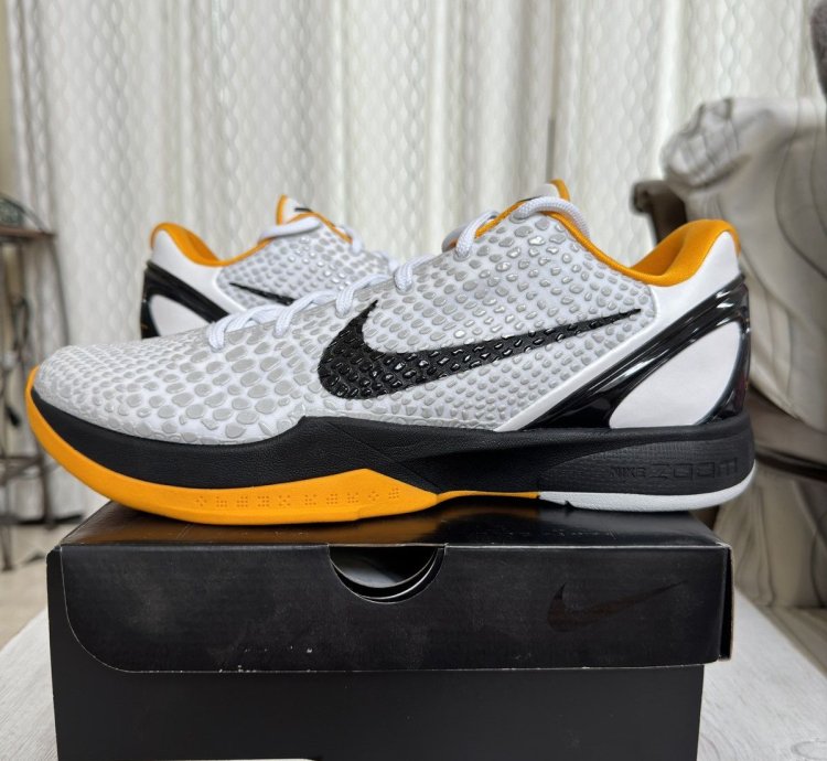 Kobe 6 Protro White Del Sol