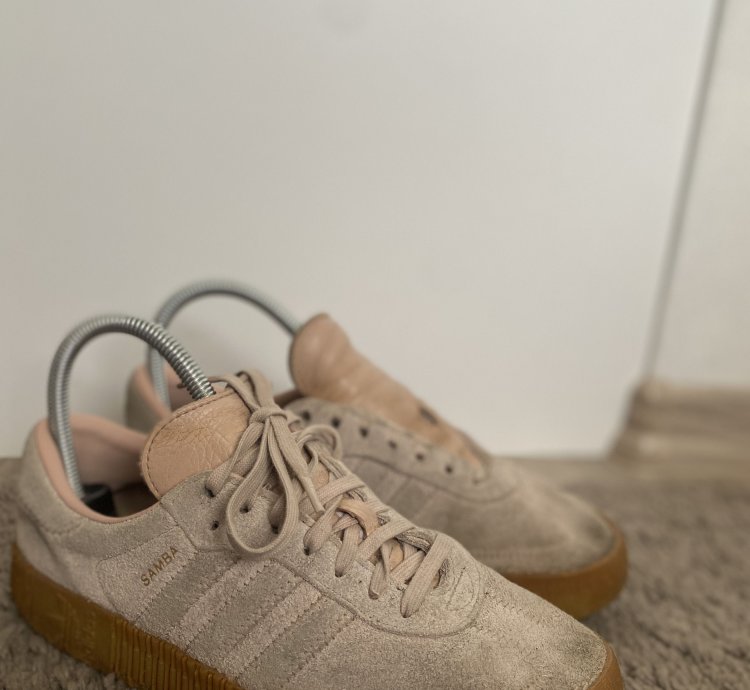 Adidas Samba Sambarose Ash Pearl Sneakers Shoes