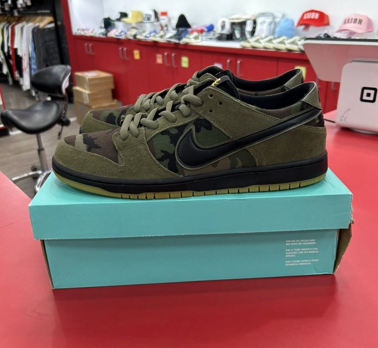 Nike Sb 2017 Green Camo