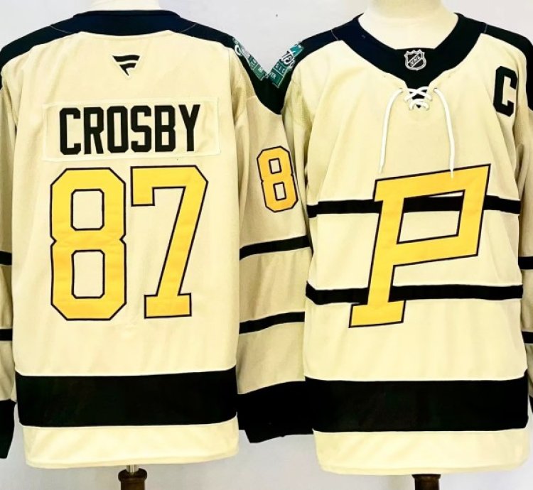 Pittsburgh Penguins 87 Sidney Crosby Hockey Jersey