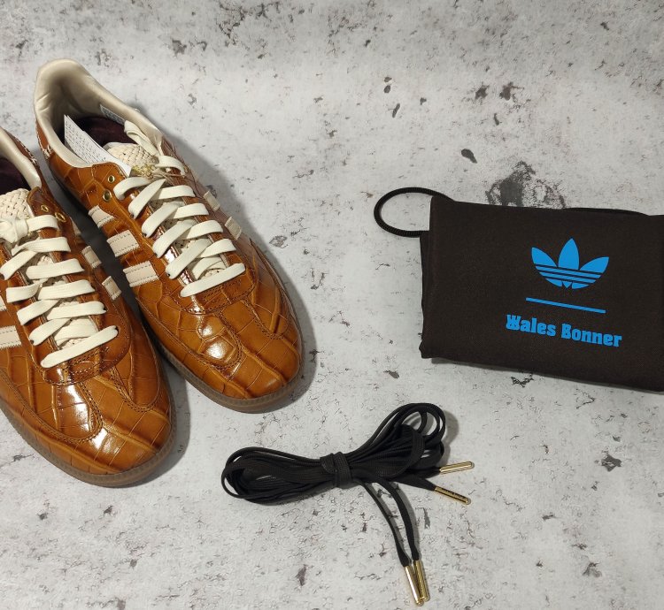 Adidas Samba Wales Bonner Brown Croc Jh9826 Size 11 Us