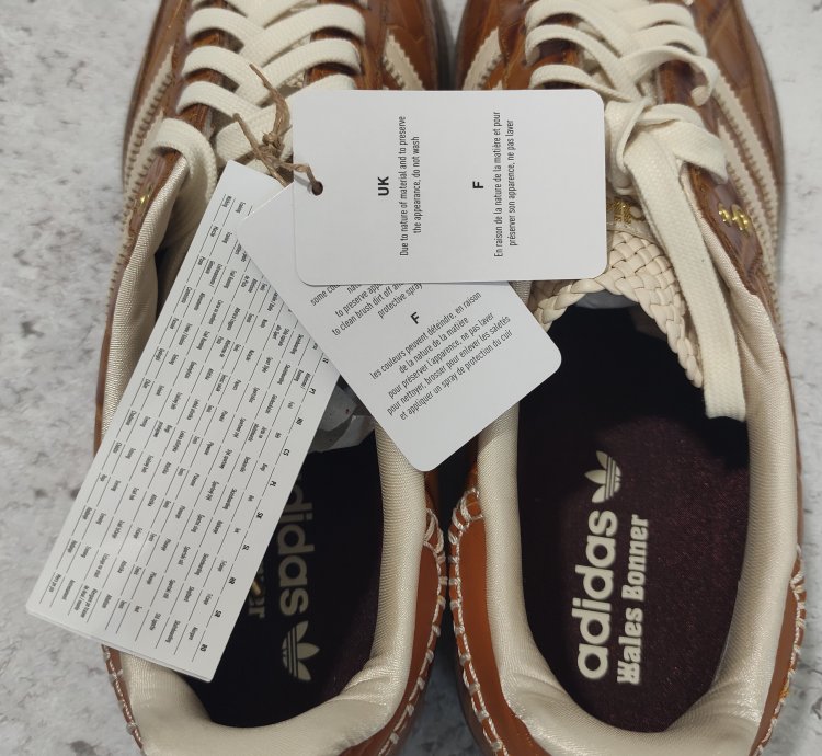 Adidas Samba Wales Bonner Brown Croc Jh9826 Size 11 Us