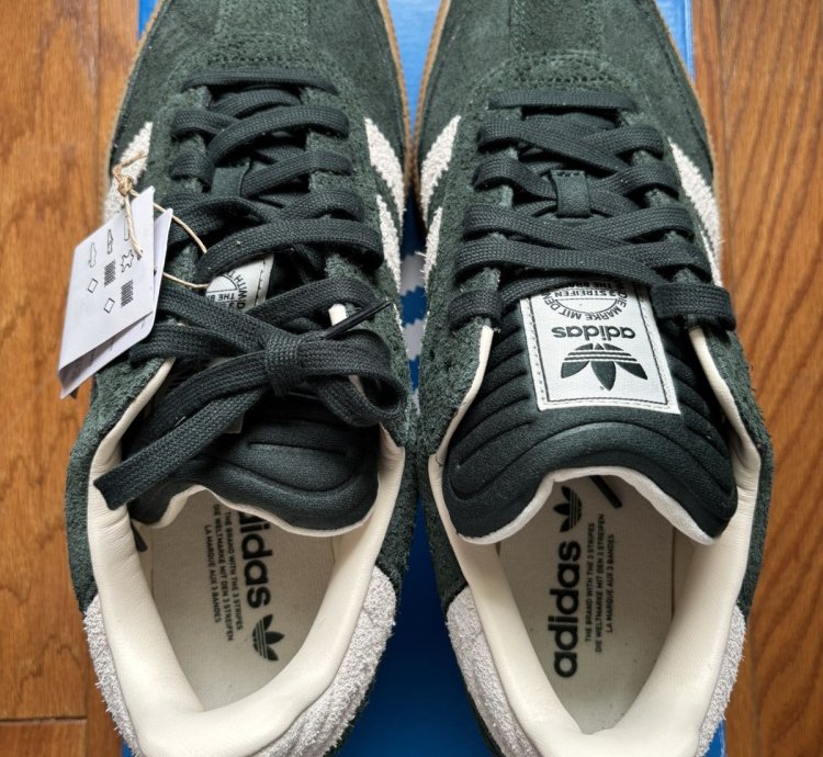 Adidas Samba Xlg Shadow Green Chalk White Size 11 Brand New