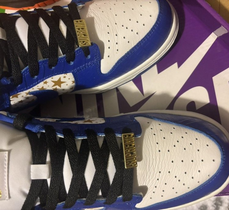 Nike Sb Blue Supreme Lows