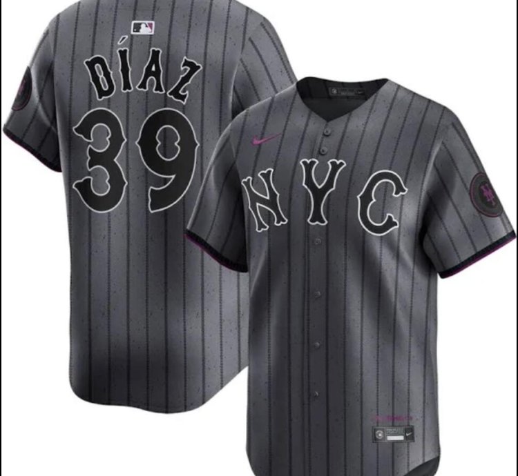 New York Mets 39 Edwin Diaz Jersey Stitched Grey Alternate