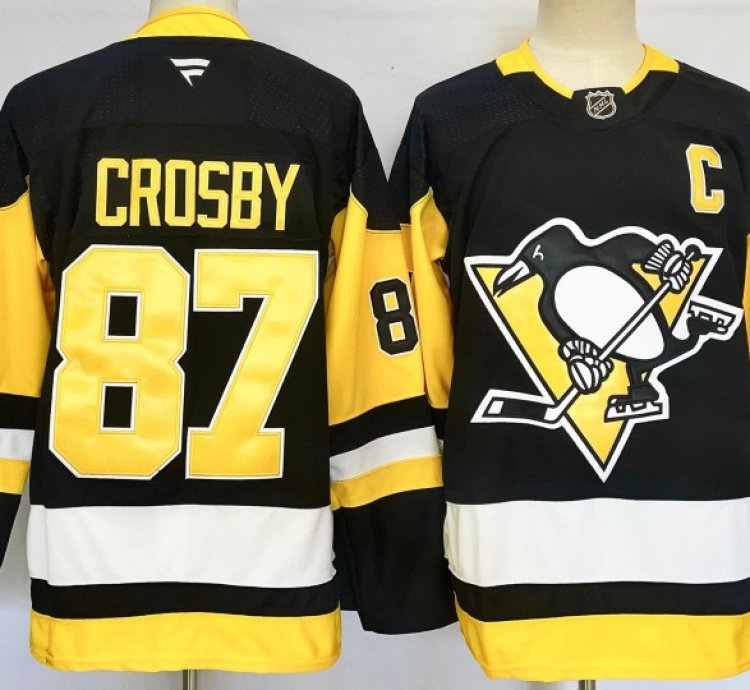 Pittsburgh Penguins 87 Sidney Crosby Jersey Stitched