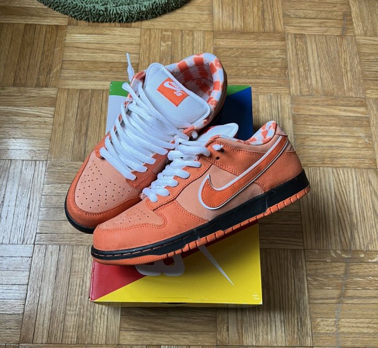 Nike Sb Concepts Orange Lobster