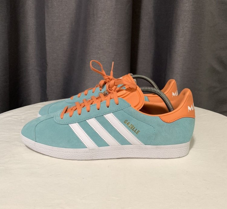 Adidas Shoes Men 9 5 Green Gazelle Mls Miami Soccer Ih2627