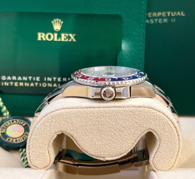 Rolex Gmt-master Ii 126719blro Gmt-master Ii White Gold Meteorite Dial 40mm
