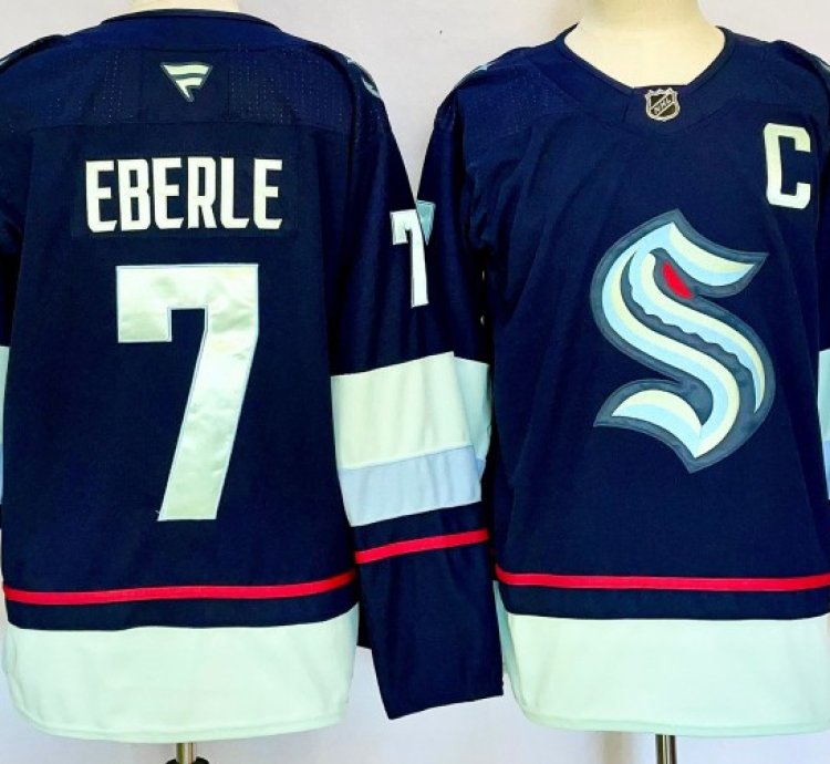 Seattle Kraken 7 Jordan Eberle Jersey Stitched