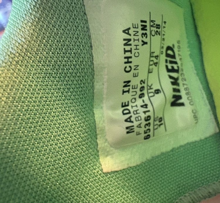 Kobe 8 Nike Id Size 10 Pink And Green