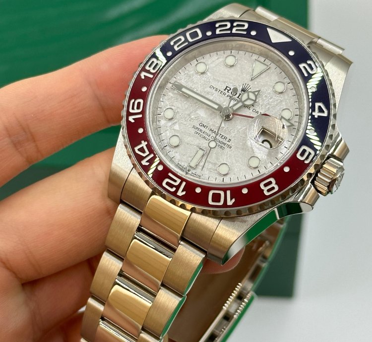 Rolex Gmt-master Ii 126719blro Meteoriteold Card