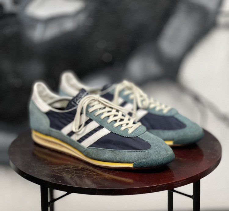 Adidas Sl 72 Blue Ink Originals Sneakers Shoes Size 46