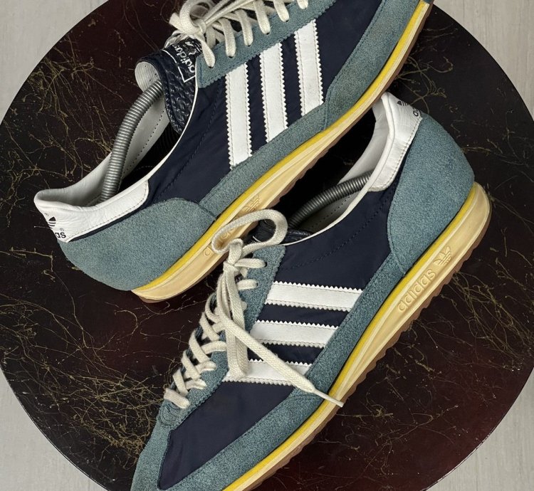Adidas Sl 72 Blue Ink Originals Sneakers Shoes Size 46