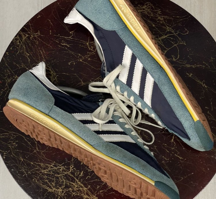 Adidas Sl 72 Blue Ink Originals Sneakers Shoes Size 46