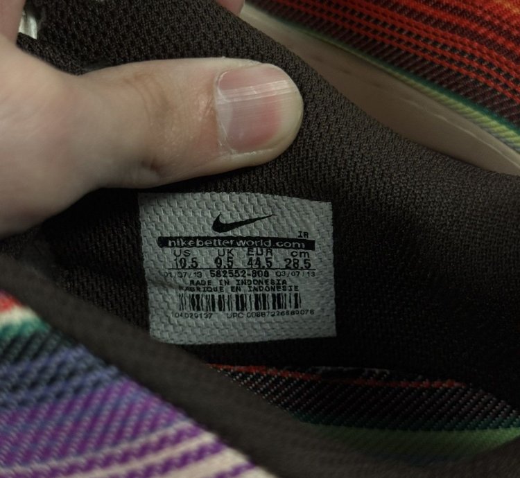 Kobe 8 Nsw Mexican Blanket Multicolor Size 10 5 2013