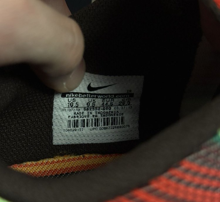 Kobe 8 Nsw Mexican Blanket Multicolor Size 10 5 2013